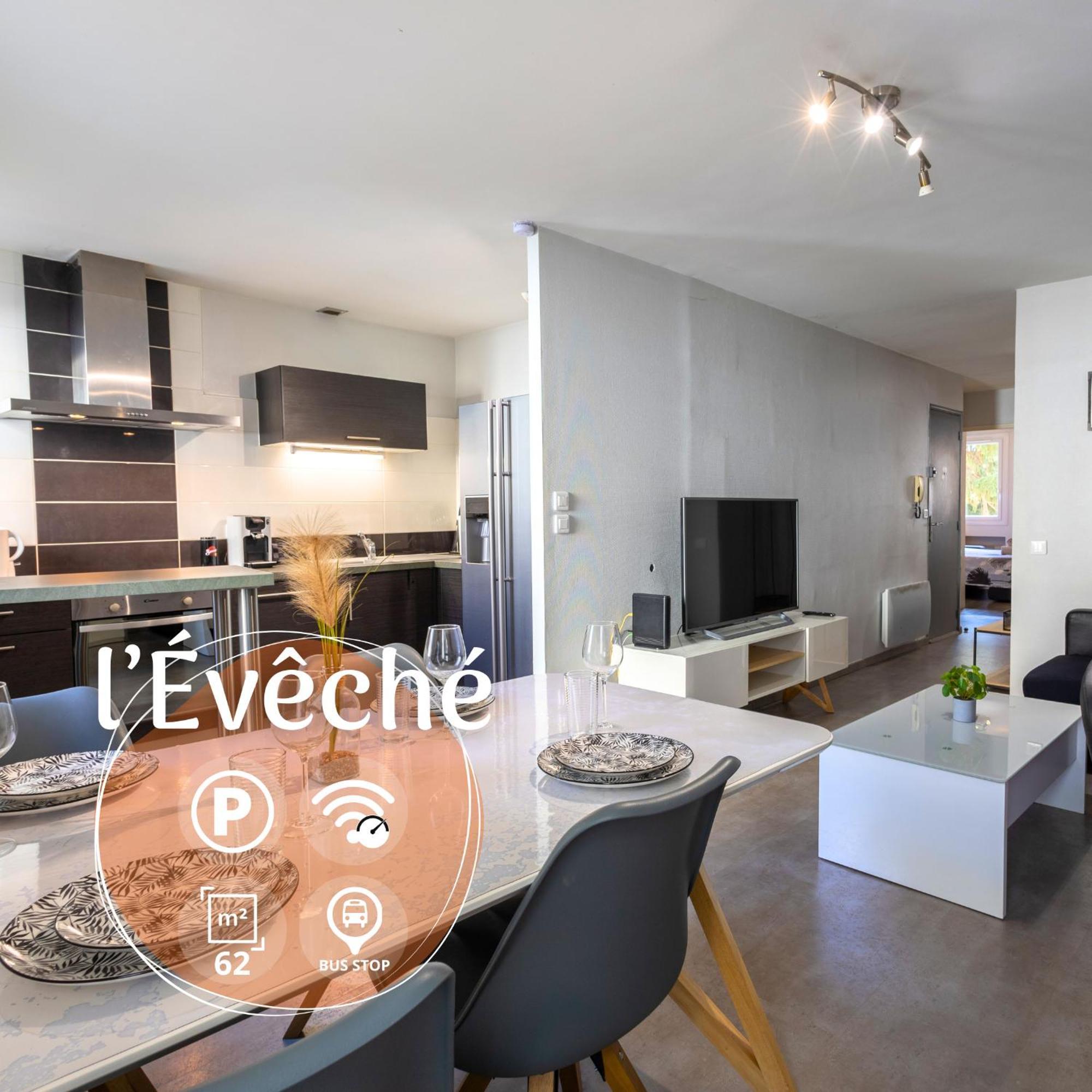 L'Eveche - T3 Spacieux & Traversant En Hypercentre Кастр Экстерьер фото