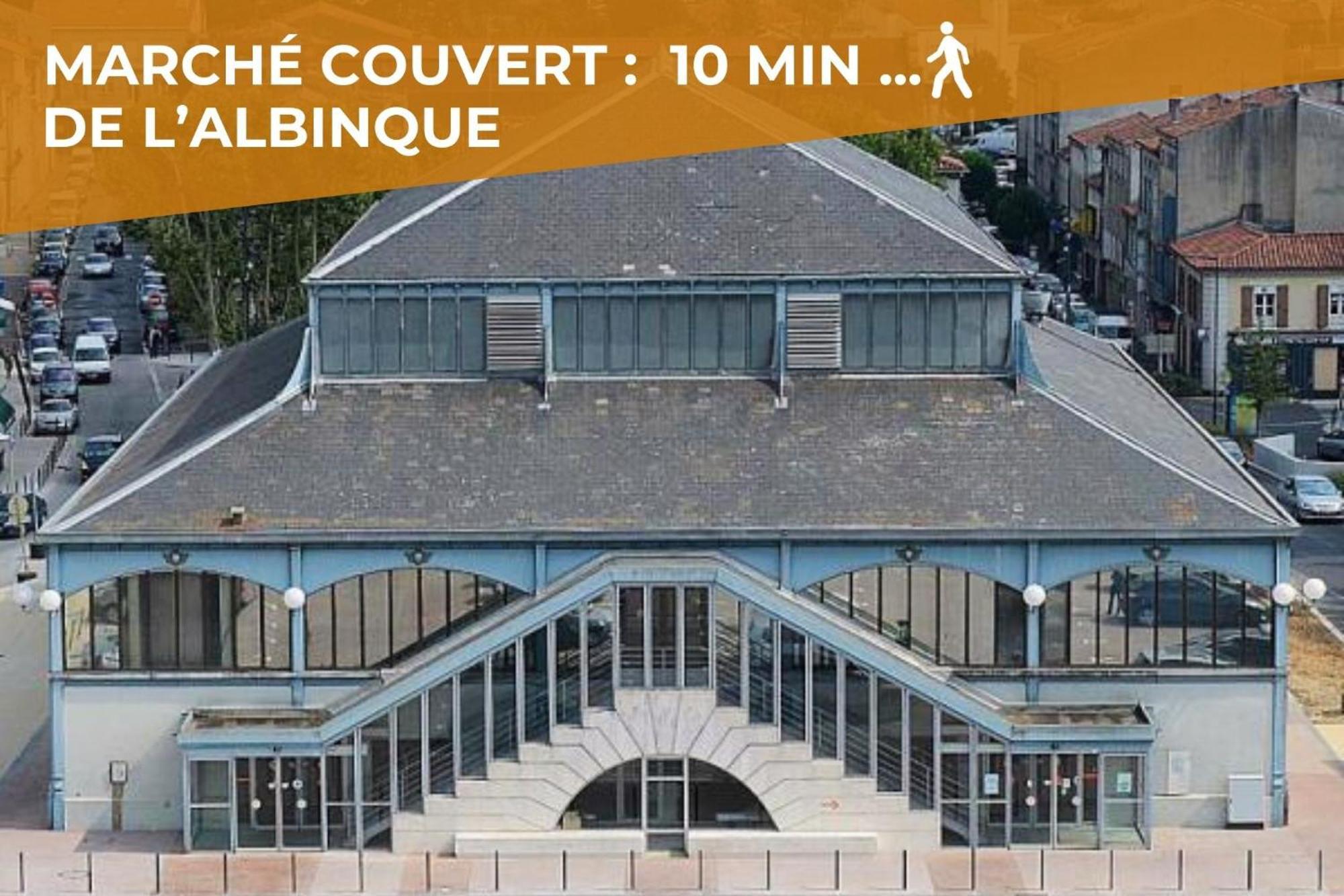 L'Eveche - T3 Spacieux & Traversant En Hypercentre Кастр Экстерьер фото